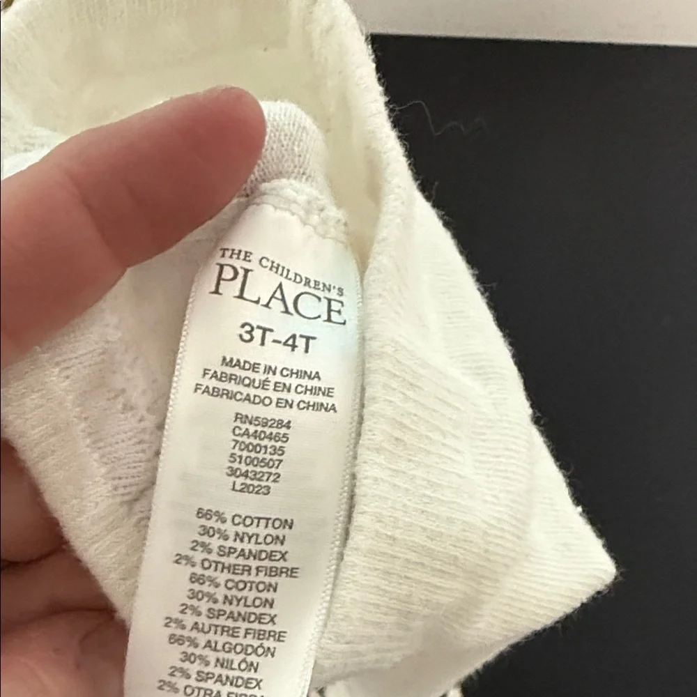 The Children's Place Cream Tights